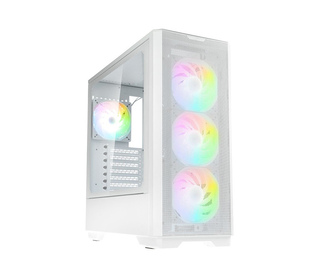 Kolink Unity Solar ARGB Mesh Midi Tower Blanc