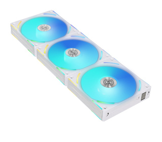 Lian Li UF-AL120V2-3W système de refroidissement d’ordinateur Boitier PC Ventilateur 12 cm Blanc 3 pièce(s)
