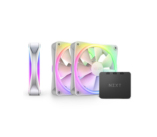 NZXT F120 RGB DUO Triple Pack Boitier PC Ventilateur 12 cm Blanc 3 pièce(s)