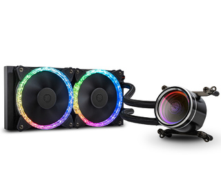 Bitspower Cyclops 240 Processeur Refroidisseur de liquide tout-en-un Noir, Argent 1 pièce(s)