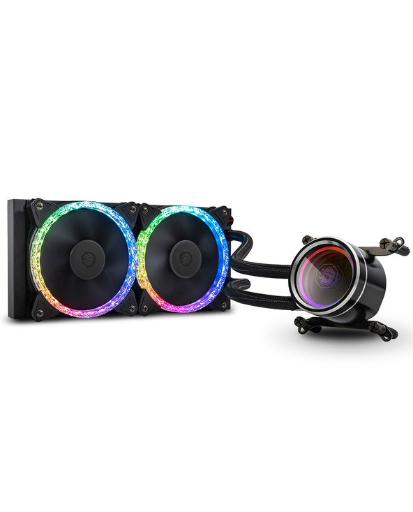 Bitspower Cyclops 240 Processeur Refroidisseur de liquide tout-en-un Noir, Argent 1 pièce(s)