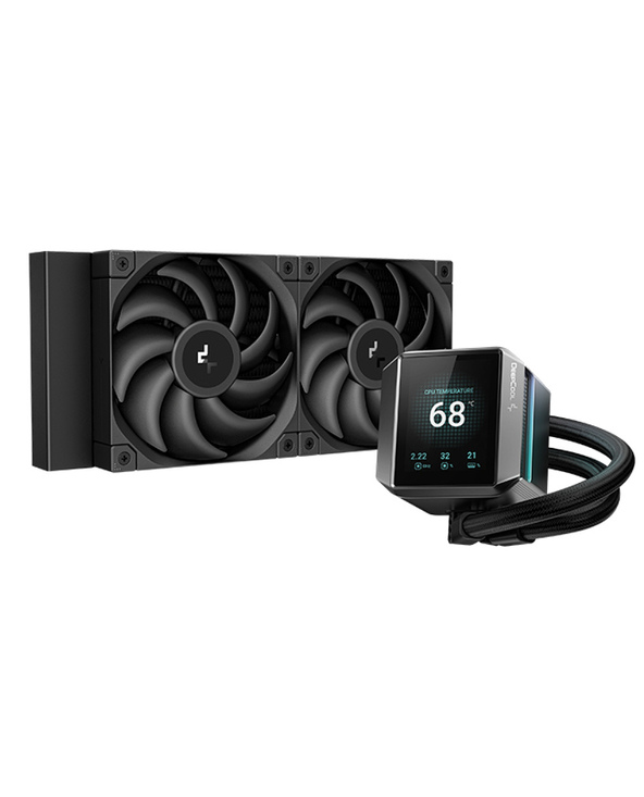 DeepCool MYSTIQUE 240 Processeur Refroidisseur de liquide tout-en-un 12 cm Noir 1 pièce(s)