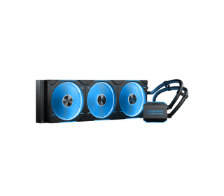 Phanteks Glacier One 420D30 Processeur Refroidisseur de liquide tout-en-un 12 cm Noir 1 pièce(s)