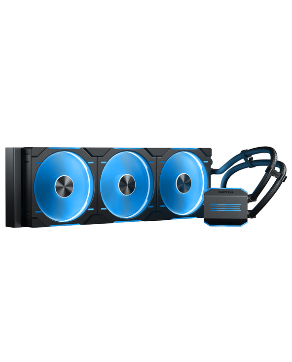 Phanteks Glacier One 420D30 Processeur Refroidisseur de liquide tout-en-un 12 cm Noir 1 pièce(s)