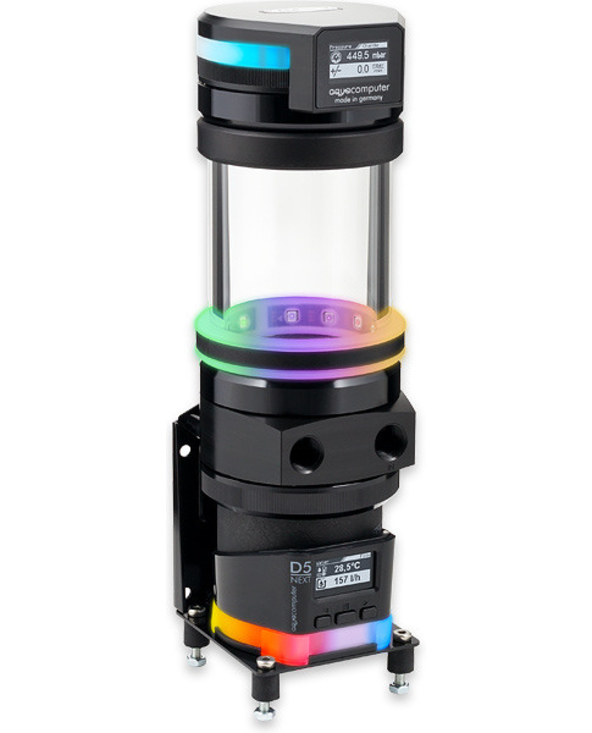 Aqua Computer ULTITUBE D5 100 PRO LEAKSHIELD Processeur Kit de refroidissement du liquide Noir, Transparent 1 pièce(s)