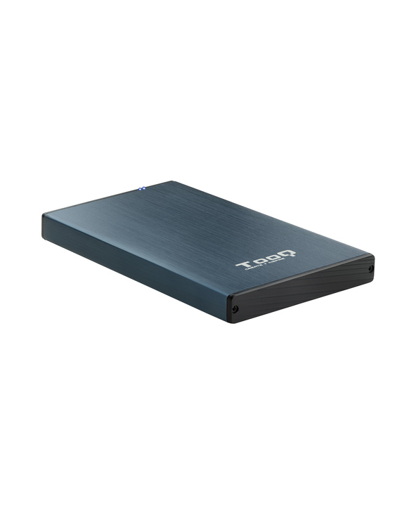 TooQ TQE-2527PB Boîtier de disques de stockage Boîtier HDD Noir, Marine 2.5"