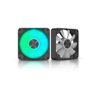 APNX FP1-120 PWM ARGB système de refroidissement d’ordinateur Boitier PC Ventilateur 12 cm Noir