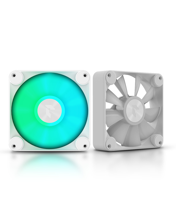 APNX FP1-120 PWM ARGB Boitier PC Ventilateur 12 cm Blanc