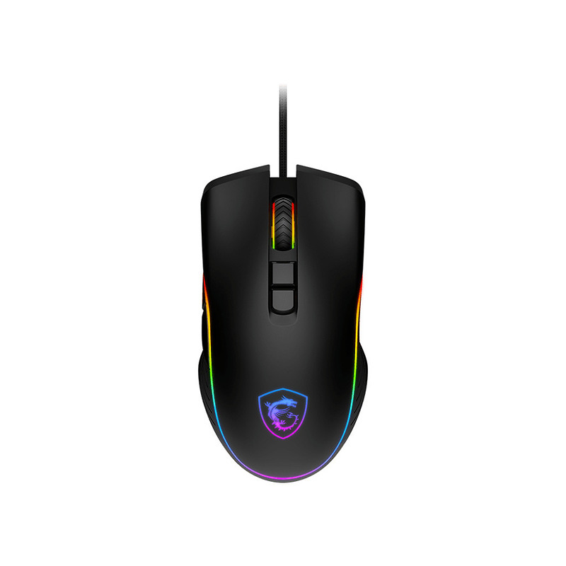 MSI FORGE GM300 souris Jouer Droitier USB Type-A Optique 7200 DPI