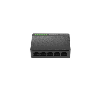 Lanberg DSP1-1005 commutateur réseau Non-géré Gigabit Ethernet (10/100/1000) Noir, Gris