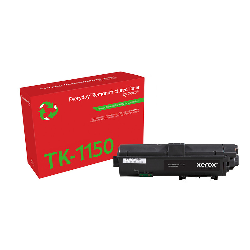 Remanufacturé Everyday Toner remanufacturé Noir Everyday de Xerox compatible avec Kyocera TK-1150, Capacité standard
