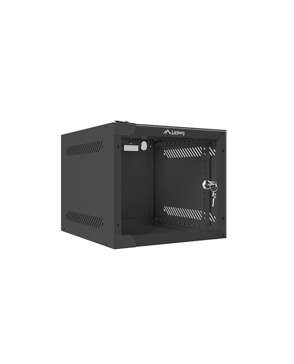 Lanberg WF10-2304-10B étagère 4U Rack monté sur le mur Noir