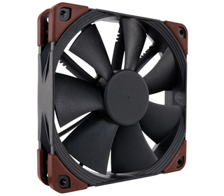 Noctua NF-F12 INDUSTRIALPPC-2000 IP67 PWM Boitier PC Ventilateur 12 cm Noir, Marron