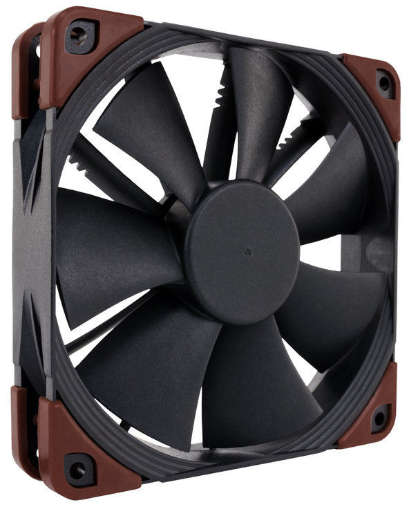 Noctua NF-F12 INDUSTRIALPPC-2000 IP67 PWM Boitier PC Ventilateur 12 cm Noir, Marron
