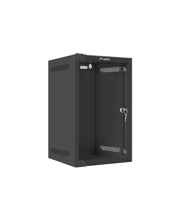 Lanberg WF10-2309-10B étagère 9U Rack monté sur le mur Noir