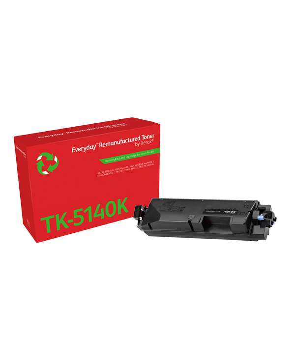 Remanufacturé Everyday Toner remanufacturé Noir Everyday de Xerox compatible avec Kyocera TK-5140K, Capacité standard