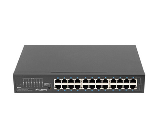 Lanberg RSGE-24 commutateur réseau Non-géré Gigabit Ethernet (10/100/1000) 1U Noir