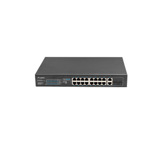 Lanberg RSFE-16P-2C-150 commutateur réseau Non-géré Gigabit Ethernet (10/100/1000) Connexion Ethernet, supportant l'alimentation