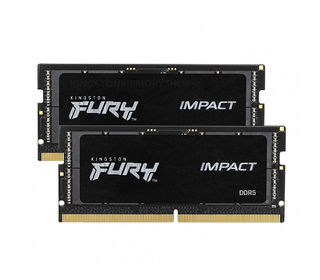 Kingston Technology FURY Impact Black module de mémoire 64 Go 2 x 32 Go DDR5 2400 MHz