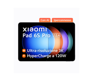Xiaomi PAD 6S PRO 12.4" 256 Go Graphite, Gris