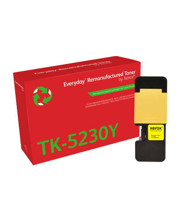 Remanufacturé Everyday Toner remanufacturé Jaune Everyday de Xerox compatible avec Kyocera TK-5230Y, Capacité standard