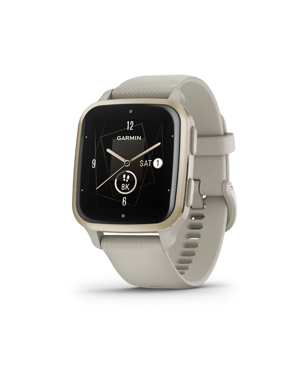 Garmin Venu Sq 2 Music 3,56 cm (1.4") AMOLED 40 mm Numérique Écran tactile Or GPS (satellite)