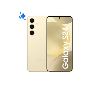 Samsung Galaxy S24 6.2" 256 Go Ambre, Jaune