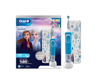 Oral-B Vitality Pro Frozen Enfant Brosse à dents rotative oscillante Noir, Gris