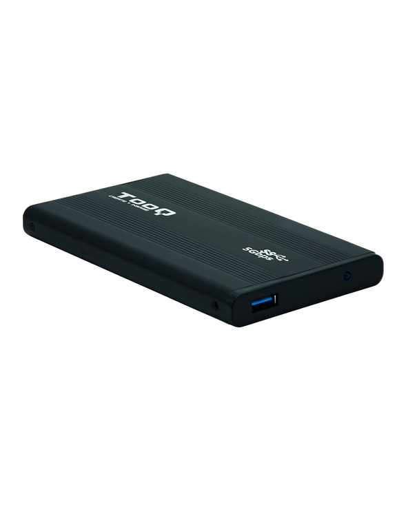 TooQ TQE-2524B Boîtier de disques de stockage Boîtier HDD Noir 2.5"