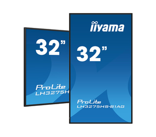 iiyama LH3275HS-B1AG affichage de messages Écran plat de signalisation numérique 81,3 cm (32") LCD Wifi 500 cd/m² Full HD Noir I