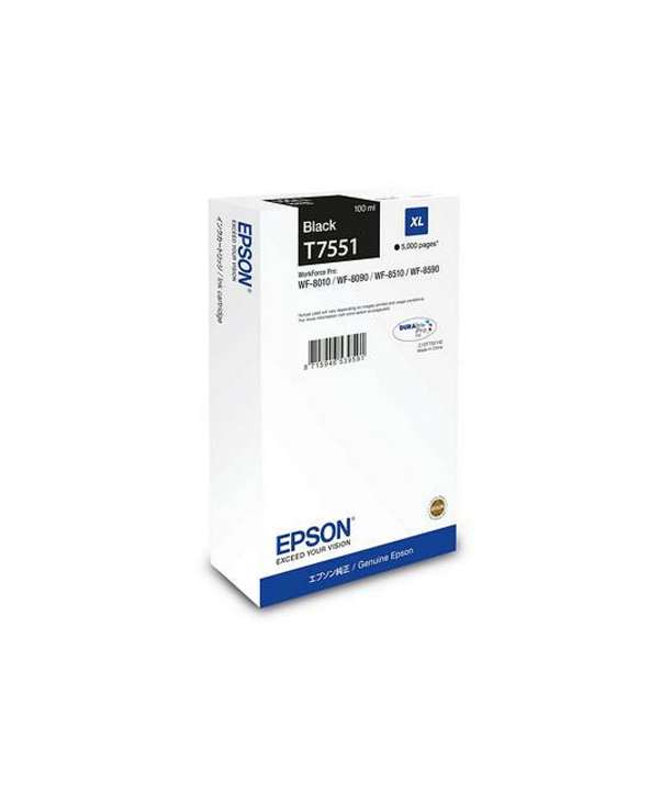 Epson C13T75514N cartouche d'encre 1 pièce(s) Original Rendement élevé (XL) Noir