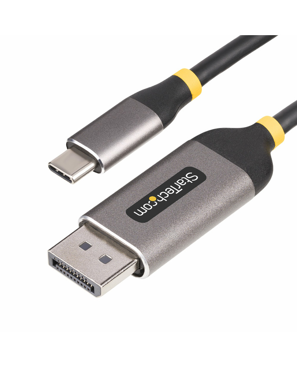 StarTech.com Câble USB-C vers DisplayPort de 3m, 8K 60Hz, 4K 144Hz, HDR, Câble Adaptateur USB-C vers DP, Câble de Conversion Vid