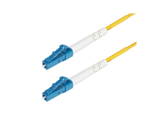 StarTech.com Câble Fibre Optique de 10m Simplex Monomode LC à LC (UPC) OS2, 9/125µm, 40G/100G, Cordon Fibre Optique, Insensible 