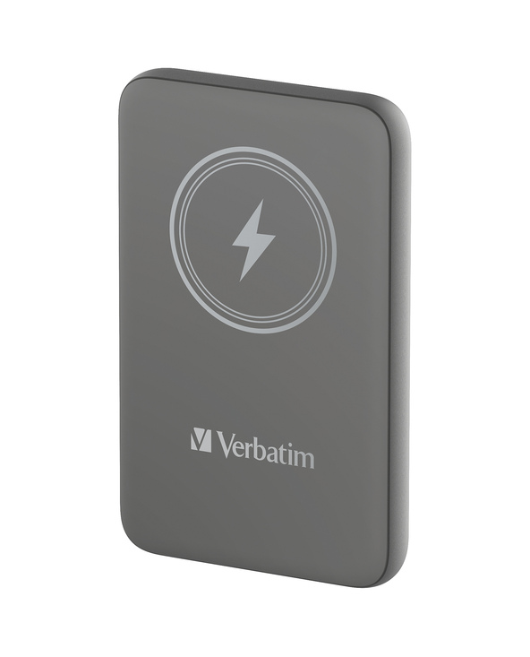 Verbatim Charge 'n' Go Lithium Polymère (LiPo) 10000 mAh Recharge sans fil Gris