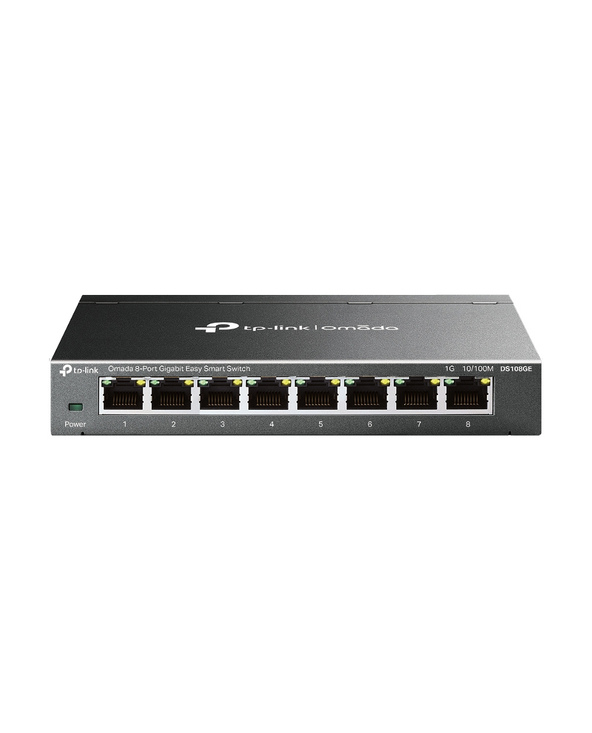 TP-Link Omada DS108GE commutateur réseau Non-géré Gigabit Ethernet (10/100/1000) Noir