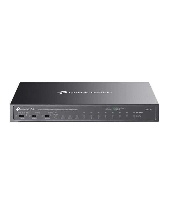TP-Link Omada DS111P commutateur réseau Non-géré Fast Ethernet (10/100) Connexion Ethernet, supportant l'alimentation via ce por