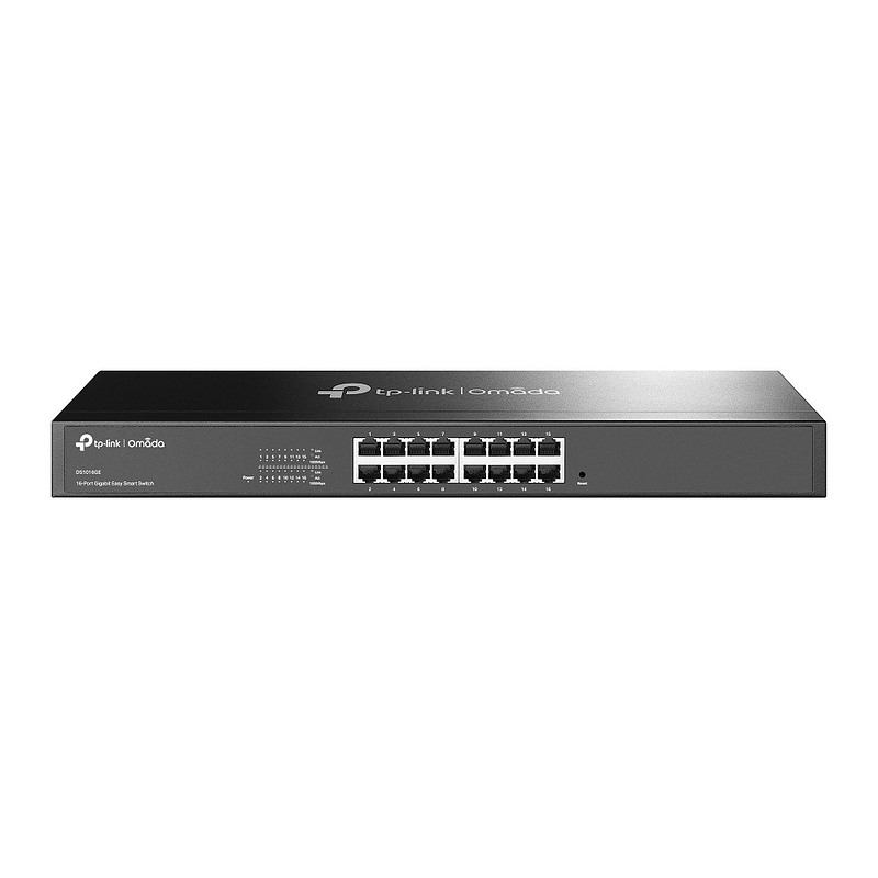 TP-Link Omada DS1016GE commutateur réseau Non-géré L2 Gigabit Ethernet (10/100/1000) 1U Noir