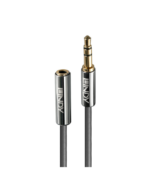 Lindy 35326 câble audio 0,5 m 3,5mm Anthracite