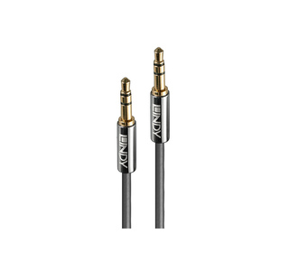 Lindy 35321 câble audio 1 m 3,5mm Anthracite