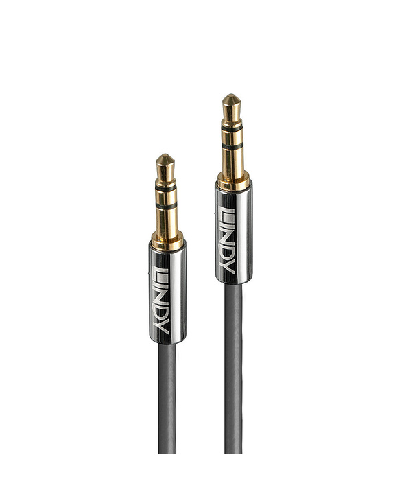 Lindy 35321 câble audio 1 m 3,5mm Anthracite