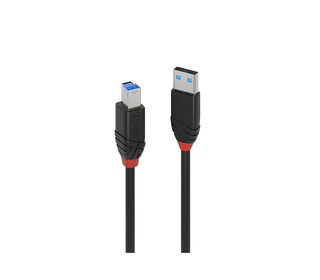 Lindy 43227 câble USB USB 3.2 Gen 1 (3.1 Gen 1) 10 m USB A USB B Noir
