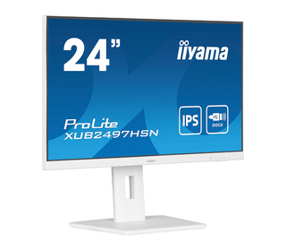 iiyama ProLite XUB2497HSN-W1 23.8" LED Full HD 1 ms Blanc