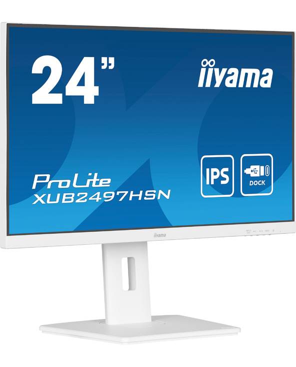 iiyama ProLite XUB2497HSN-W1 23.8" LED Full HD 1 ms Blanc