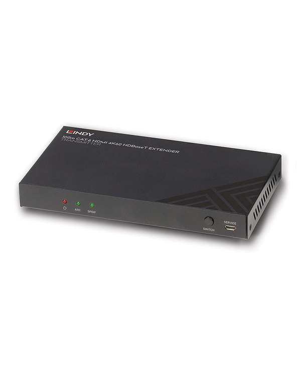 Lindy 38341 extension audio/video Émetteur AV Noir