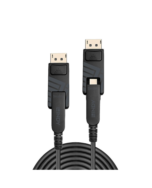 Lindy 38480 câble DisplayPort 10 m Mini DisplayPort Noir