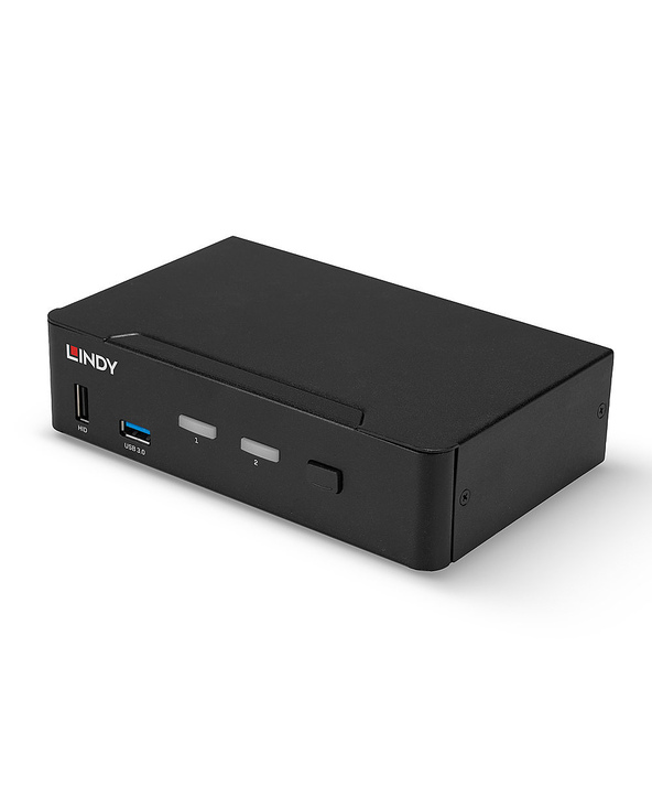 Lindy 39312 commutateur écran, clavier et souris Noir
