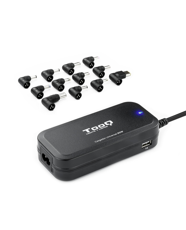 TooQ TQLC-90BS02AT adaptateur de puissance & onduleur Intérieure 90 W Noir