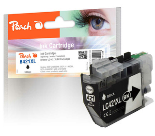 Peach PI500-373 cartouche d'encre 1 pièce(s) Compatible Rendement élevé (XL) Noir