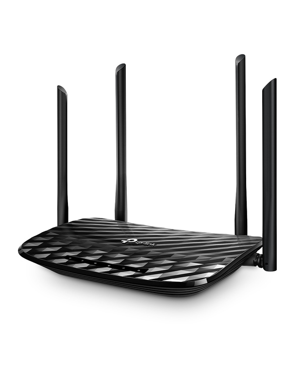 TP-Link AC1200 routeur sans fil Gigabit Ethernet Bi-bande (2,4 GHz / 5 GHz) Noir