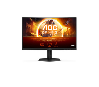 AOC G4 CQ27G4X 27" LCD Quad HD 0,5 ms Noir